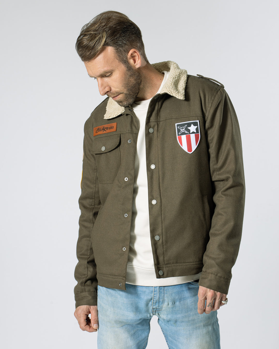 KHOKI] Vietnam jacket “VYG” -BLACK- Vietnam Jacket – BlackMarino